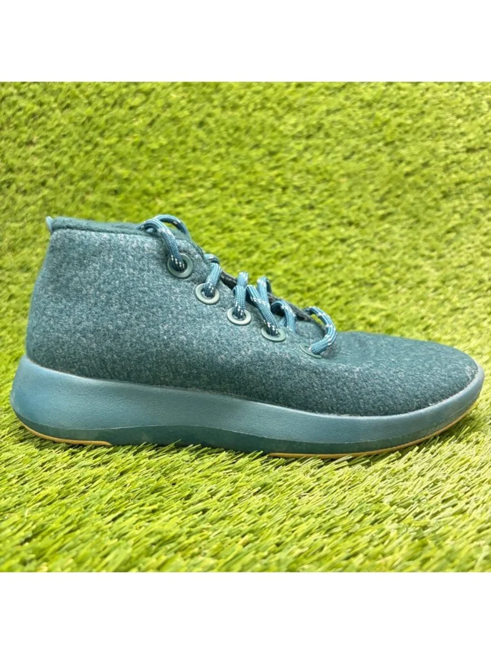Allbirds Wool Runner Up Mizzles Womens Size 8 Green Athletic Shoes Sneakers